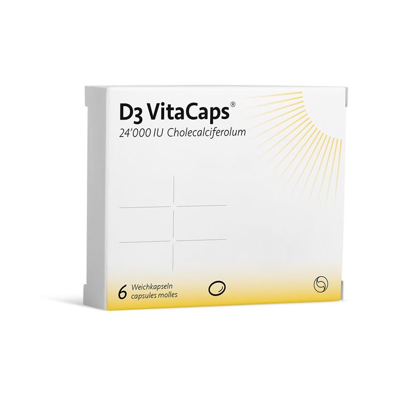 D3 VITACAPS Kaps 24000 I.U. 6 Stk