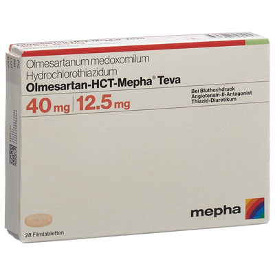 OLMESARTAN-HCT Mepha Teva 40mg/12.5mg 28 Stk