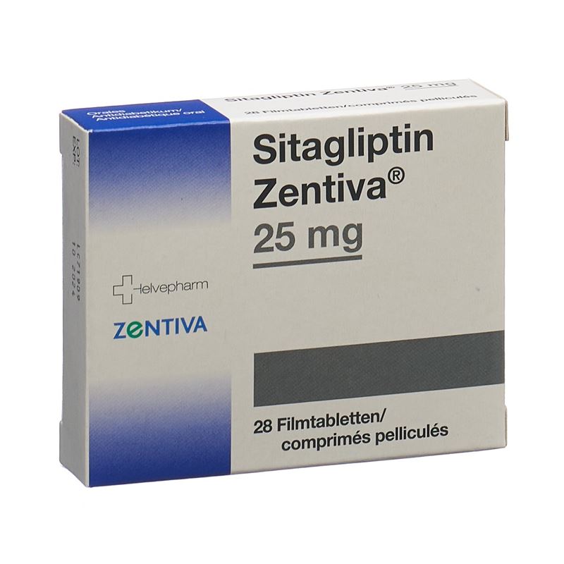 SITAGLIPTIN Zentiva Filmtabl 25 mg 28 Stk