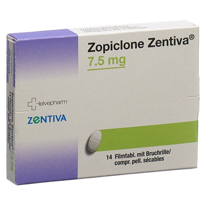 ZOPICLONE Zentiva Filmtabl 7.5 mg 14 Stk