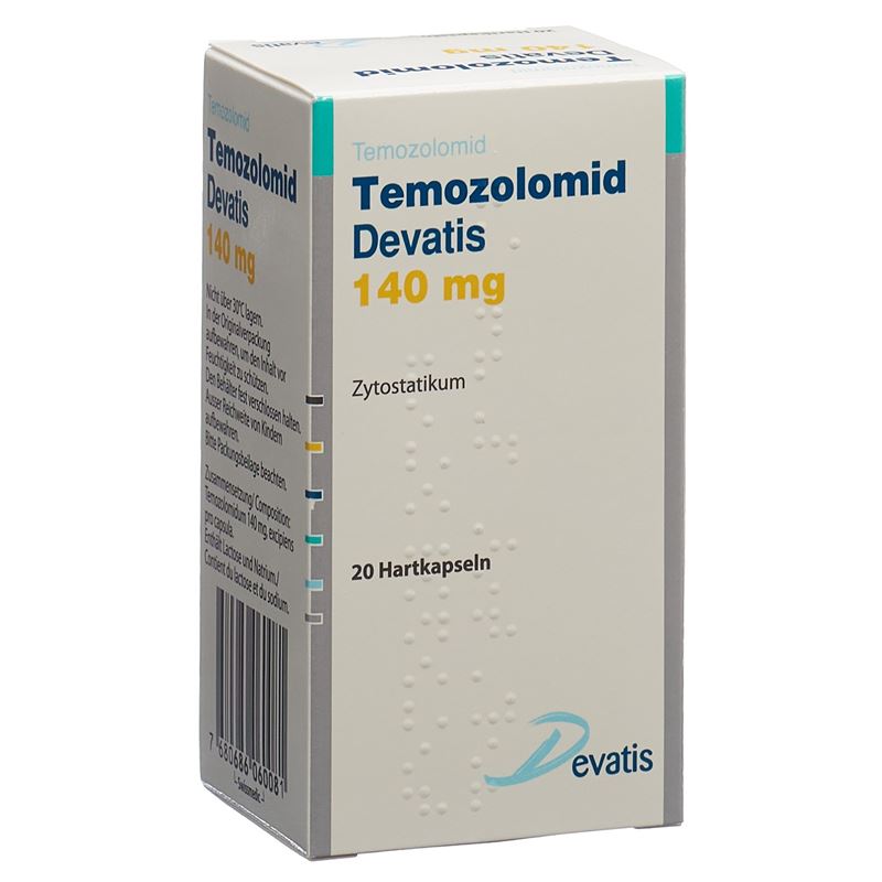 TEMOZOLOMID Devatis Kaps 140 mg Fl 20 Stk