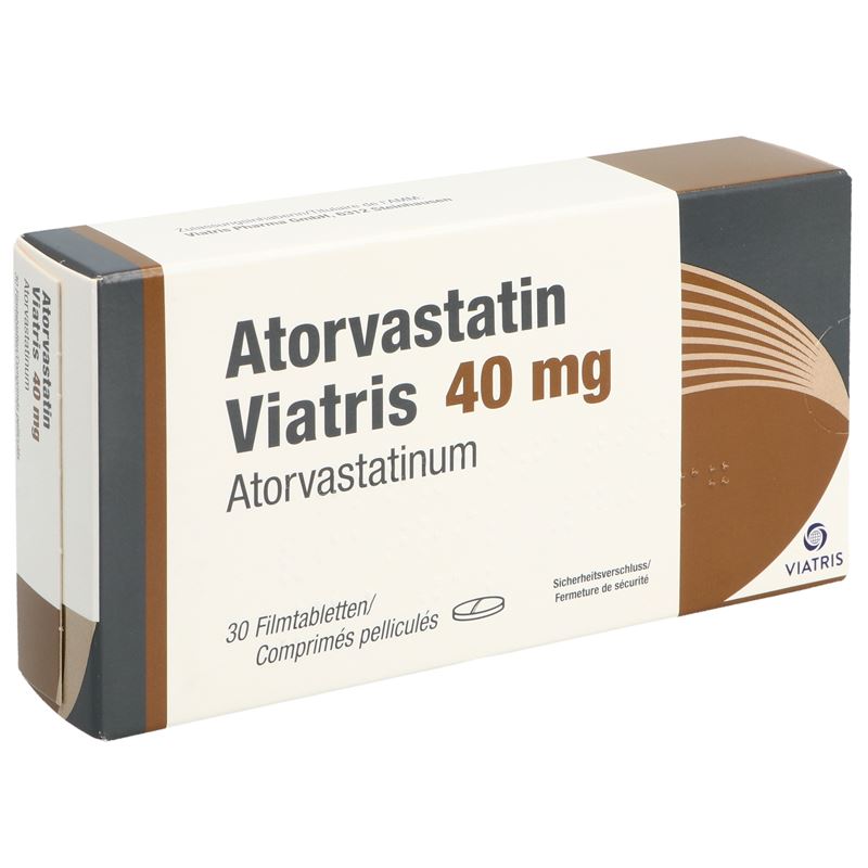 ATORVASTATIN Viatris Filmtabl 40 mg 30 Stk