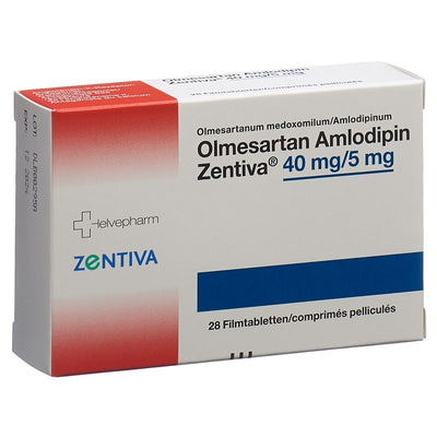 OLMESARTAN AMLO Zentiva Filmtabl 40/5 mg 28 Stk