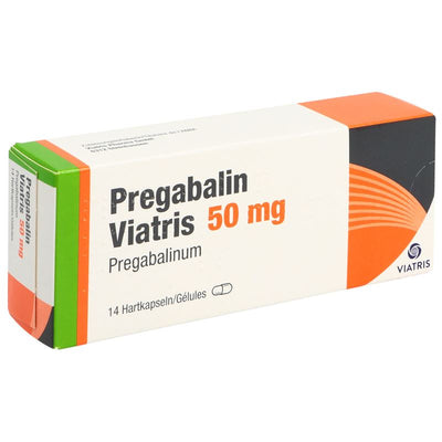 PREGABALIN Viatris Kaps 50 mg 14 Stk