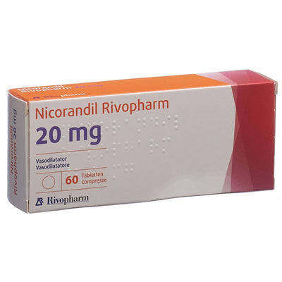 NICORANDIL Rivopharm Tabl 20 mg 60 Stk