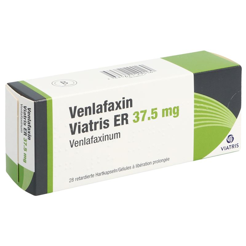 VENLAFAXIN Viatris ER Ret Kaps 37.5 mg 28 Stk