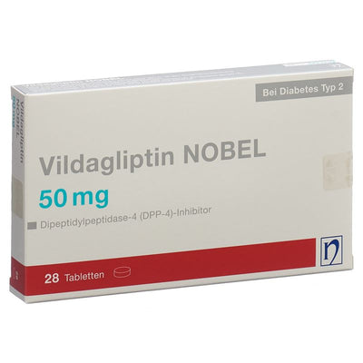 VILDAGLIPTIN NOBEL Tabl 50 mg 28 Stk