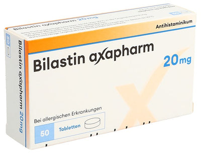 BILASTIN axapharm Tabl 20 mg 50 Stk