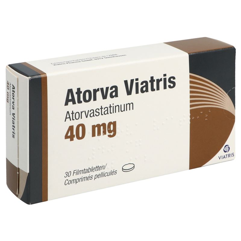 ATORVA Viatris Filmtabl 40 mg 30 Stk