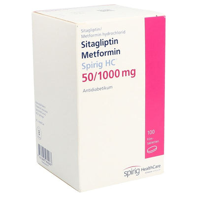 SITAGLIPTIN Metfor Spirig HC 50/1000mg 100 Stk