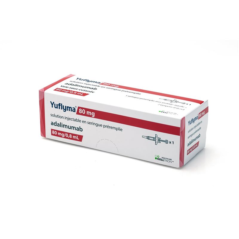 YUFLYMA 80 mg/0.8ml Fertigspr Nadelschutz