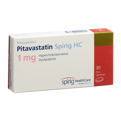 PITAVASTATIN Spirig HC Filmtabl 1 mg 30 Stk