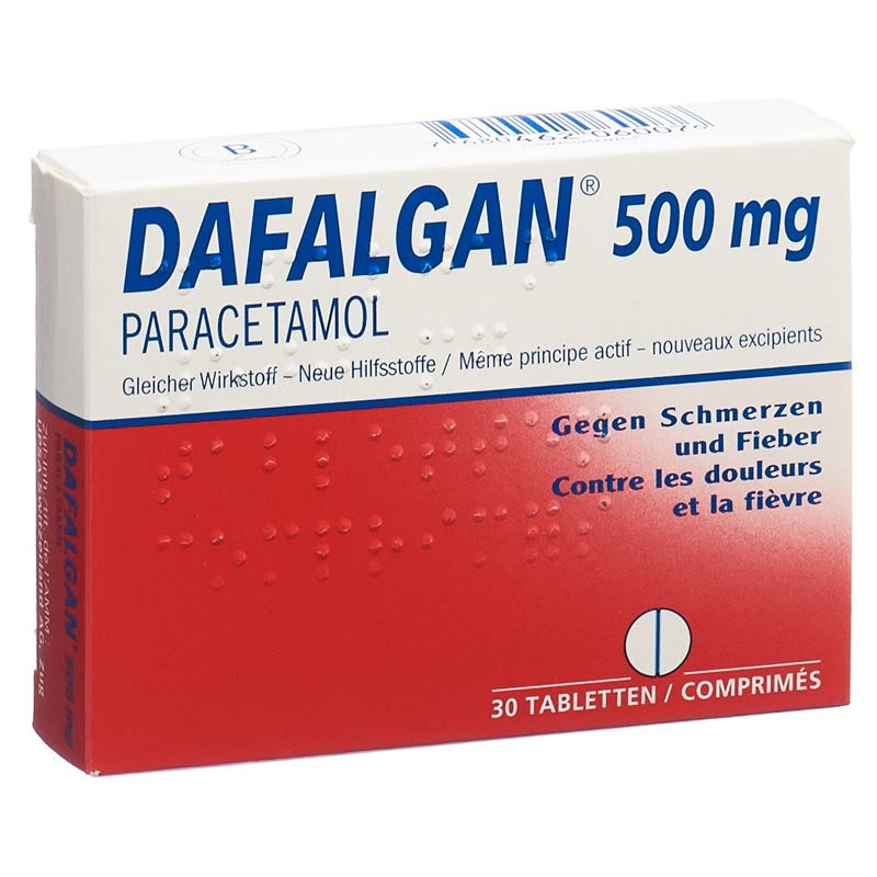 DAFALGAN Tabl 500 mg (neu) 30 Stk