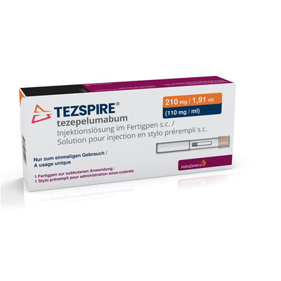 TEZSPIRE Inj Lös 210 mg/1.91ml Fertpen 1.91 ml