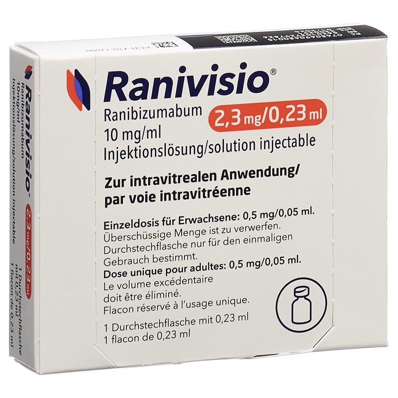 RANIVISIO Inj Lös 2.3 mg/0.23ml Durchstf 0.23 ml