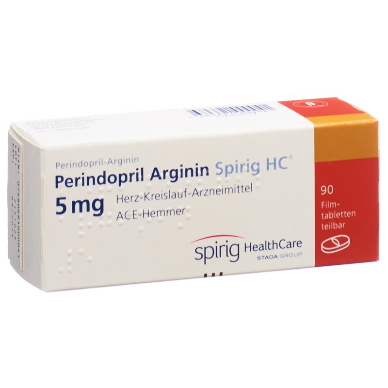 PERINDOPRIL ARGININ Spirig HC 5 mg 90 Stk