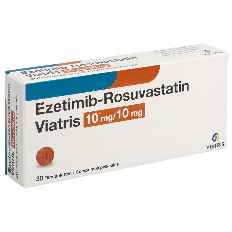 EZETIMIB ROSUVAST Viatris Filmtabl 10/10mg 30 Stk