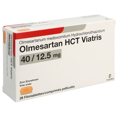 OLMESARTAN HCT Viatris Filmtabl 40/12.5mg 28 Stk