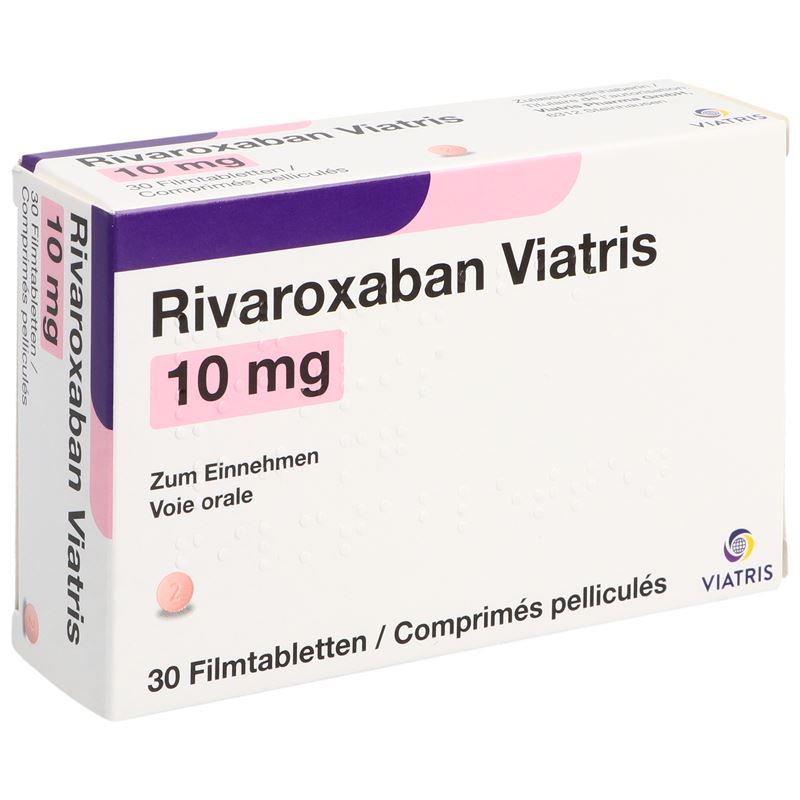 RIVAROXABAN Viatris Filmtabl 10 mg 30 Stk