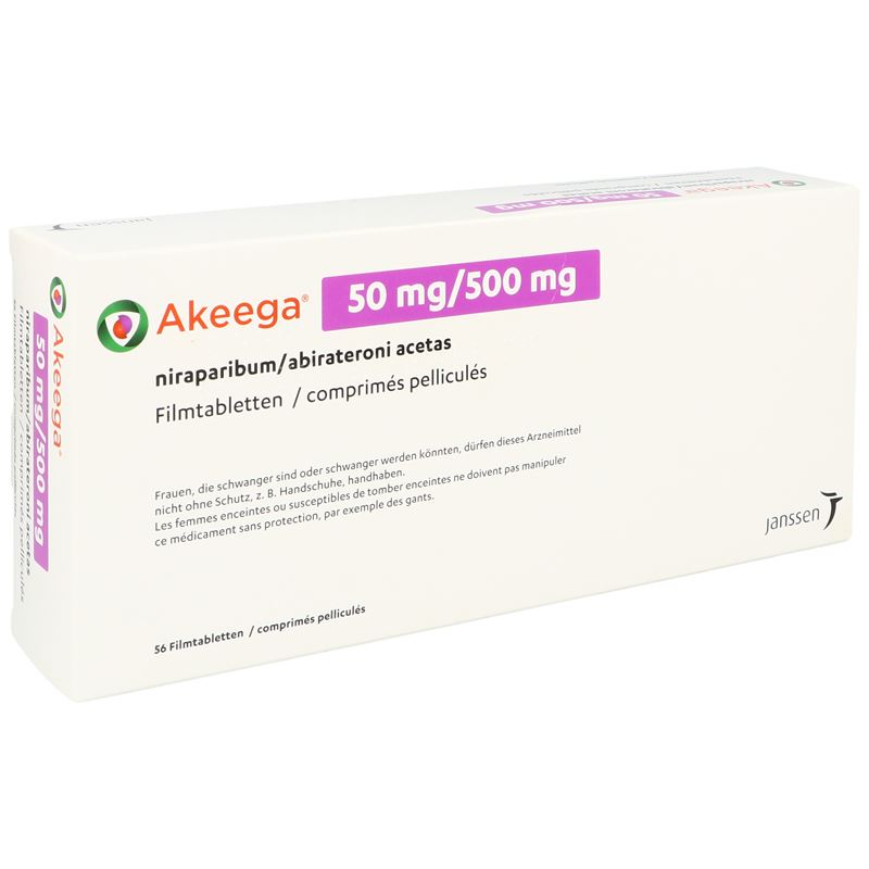 AKEEGA Filmtabl 50mg/500mg 56 Stk