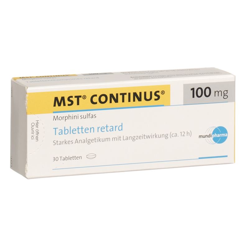 MST CONTINUS Ret Tabl 100 mg 30 Stk