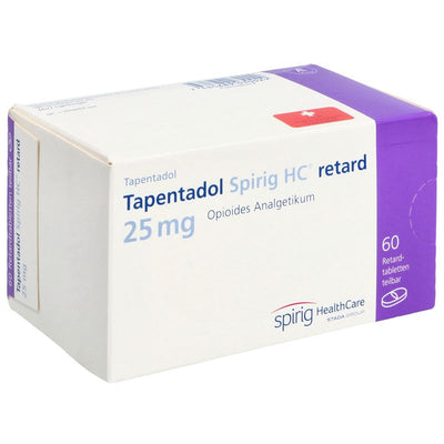 TAPENTADOL Spirig HC retard Ret Tabl 25 mg 60 Stk