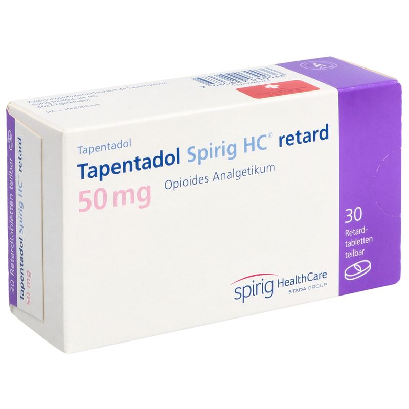 TAPENTADOL Spirig HC retard Ret Tabl 50 mg 30 Stk