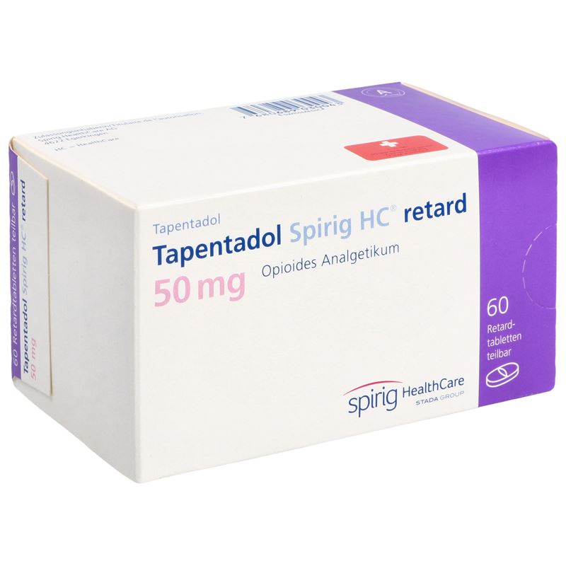 TAPENTADOL Spirig HC retard Ret Tabl 50 mg 60 Stk