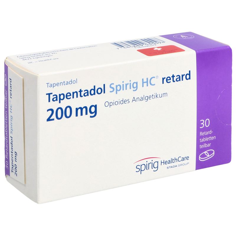 TAPENTADOL Spirig HC retard Ret Tabl 200 mg 30 Stk