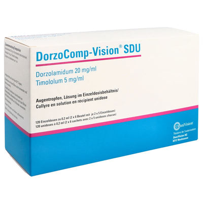 DORZOCOMP-VISION SDU 20mg/ml, 5mg/ml 120 x 0.2 ml