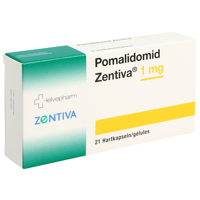 POMALIDOMID Zentiva Kaps 1 mg 21 Stk