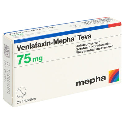 VENLAFAXIN Mepha Teva Tabl 75 mg 28 Stk