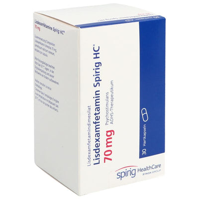 LISDEXAMFETAMIN Spirig HC Kaps 70 mg Ds 30 Stk