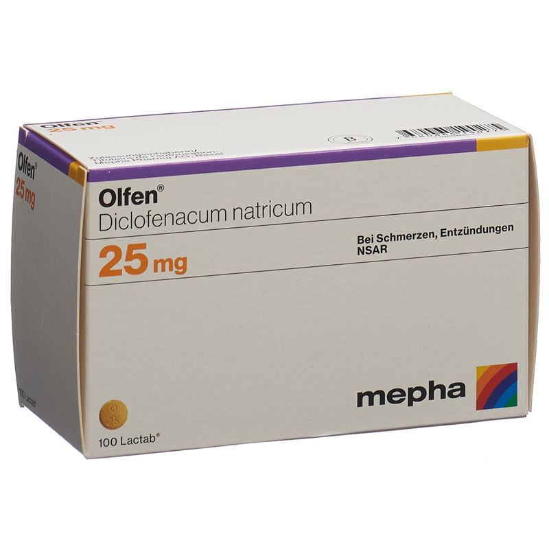 OLFEN Lactab 25 mg 100 Stk