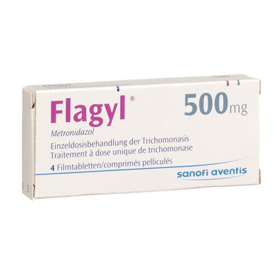 FLAGYL Trichopak Filmtabl 500 mg 4 Stk