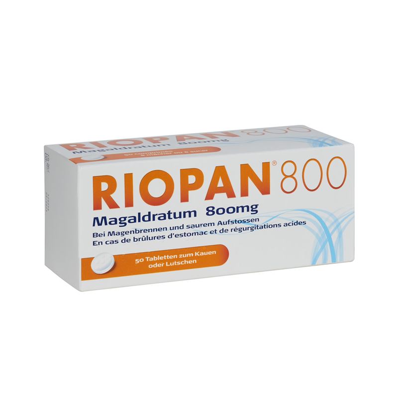 RIOPAN Tabl 800 mg 50 Stk