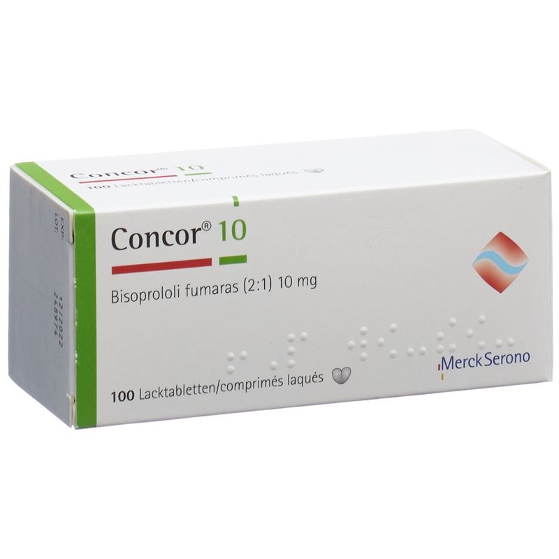 CONCOR Filmtabl 10 mg 100 Stk