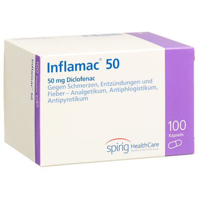 INFLAMAC Kaps 50 mg 100 Stk