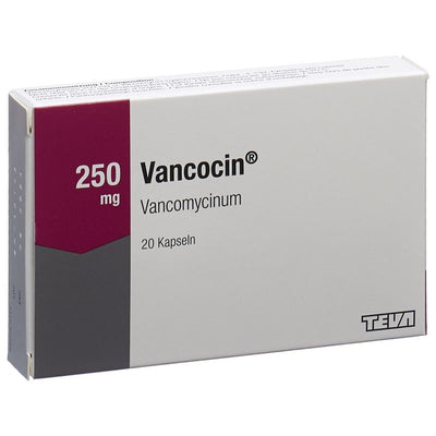 VANCOCIN Kaps 250 mg 20 Stk