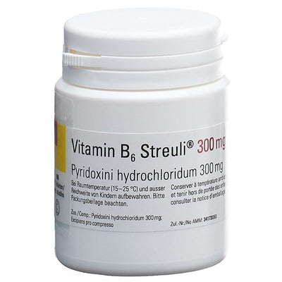 VITAMIN B6 Streuli Tabl 300 mg Ds 100 Stk