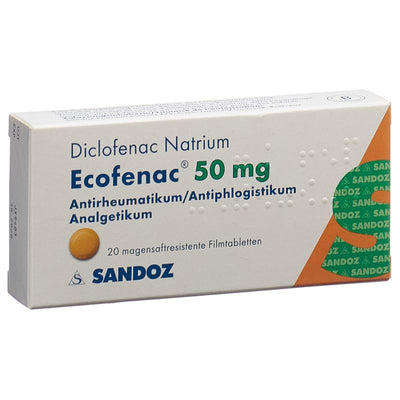 ECOFENAC Filmtabl 50 mg 20 Stk