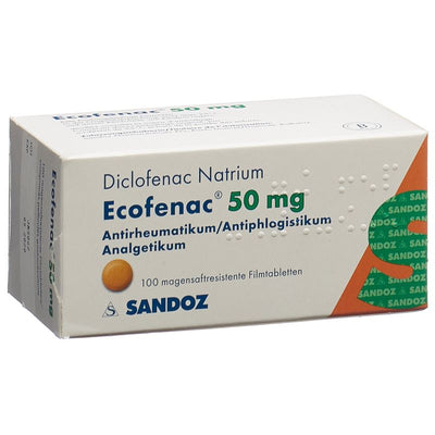 ECOFENAC Filmtabl 50 mg 100 Stk
