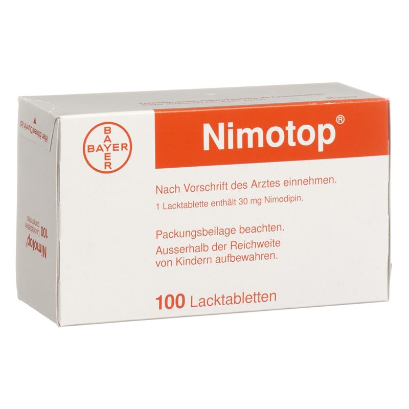 NIMOTOP Lacktabl 30 mg 100 Stk