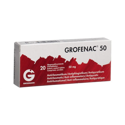 GROFENAC Filmtabl 50 mg 20 Stk