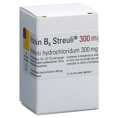 VITAMIN B6 Streuli Tabl 300 mg Ds 20 Stk