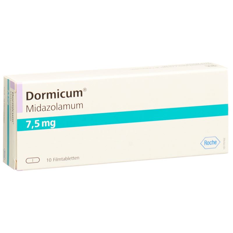 DORMICUM Filmtabl 7.5 mg 10 Stk