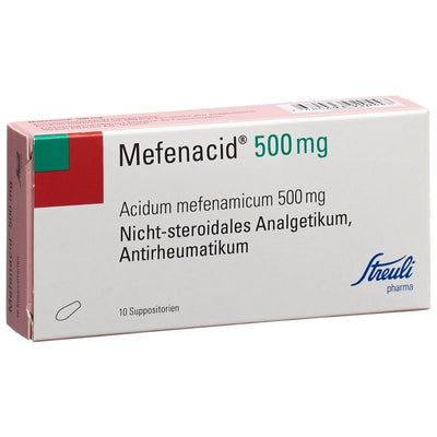 MEFENACID Supp 500 mg 10 Stk