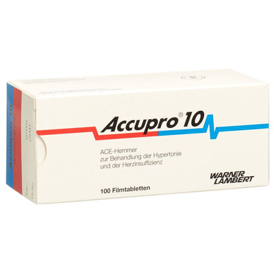 ACCUPRO Filmtabl 10 mg 100 Stk