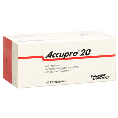 ACCUPRO Filmtabl 20 mg 100 Stk