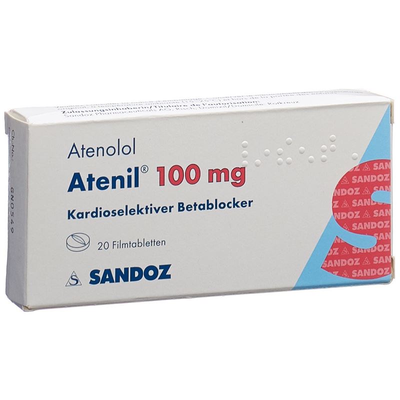 ATENIL Filmtabl 100 mg 20 Stk